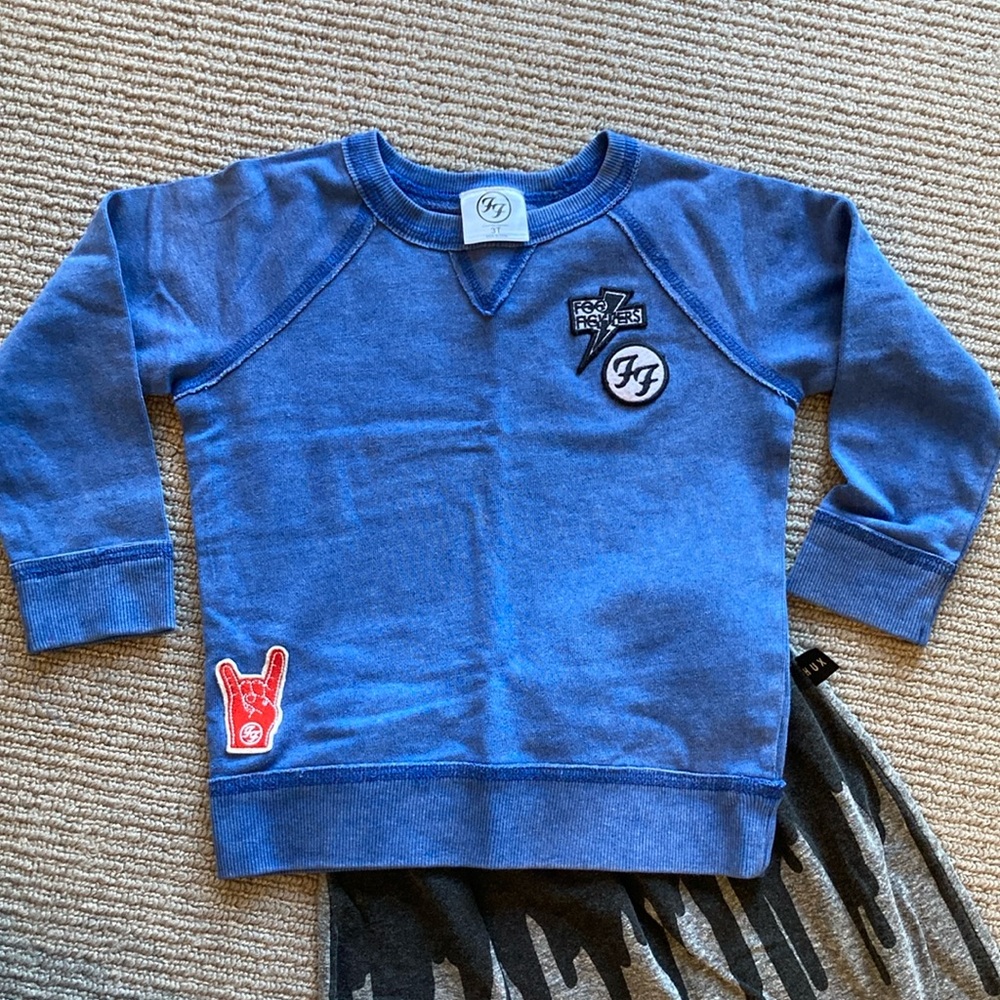 Foo Fighters 3T sweatshirt unisex